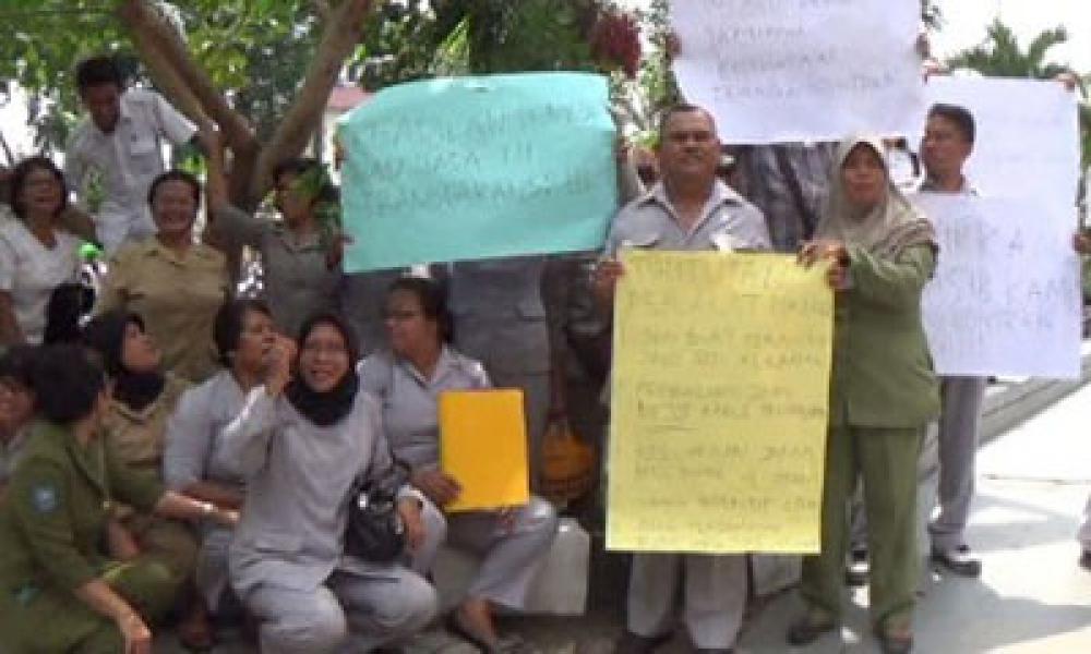 4 Tahun Intensif Tak Dibayar, Perawat RS Pirngadi Medan Mogok Kerja