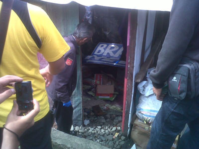 Pria Paruh Baya Diduga Korban Pembunuhan 