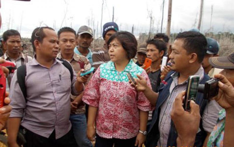 Komnas HAM Turun ke Lahan Sengketa Transbangdep Patiluban Mudik Madina
