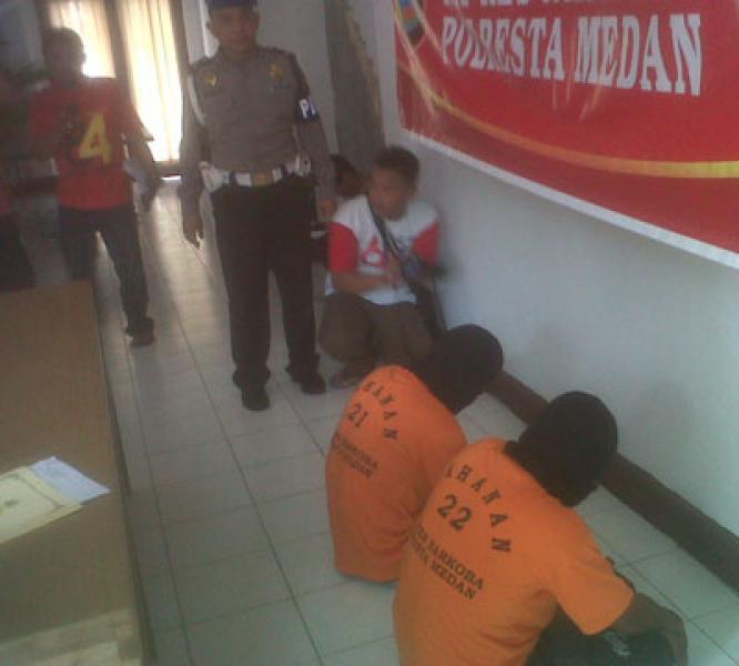 Polresta Medan Tembak Kurir Sabu Asal Aceh