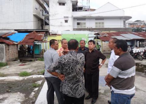 DPRD Medan Tinjau Pasar Timah