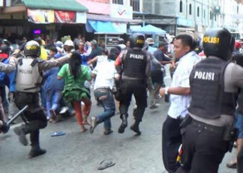 Eksekusi Ruko di Jalan Jamin Ginting Medan Berlangsung Ricuh