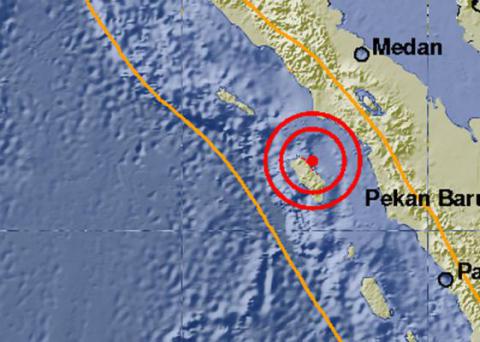 Gunung Sitoli Diguncang Gempa 5,8 Skala Richter