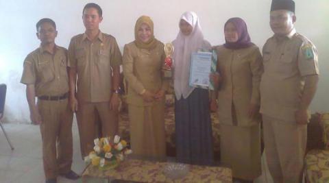 Irna Sari Hasibuan Juara 3 OSN Sumut
