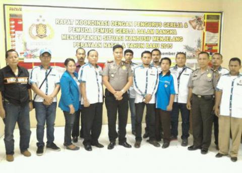KNPI Medan Timur Komit Dukung Polisi Jaga Kamtibmas