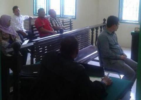 Kadis Kesehatan Madina Dituntut 6 Bulan Penjara