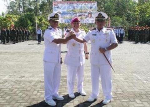 Letkol Victor Pardamean Siagian Danlanal Timika