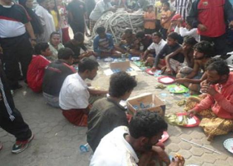 Pengungsi Rohingya Ditempatkan di Hotel Melati