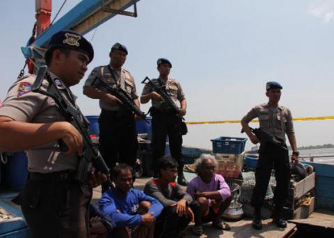 Polda Sumut Tangkap Kapal Malaysia