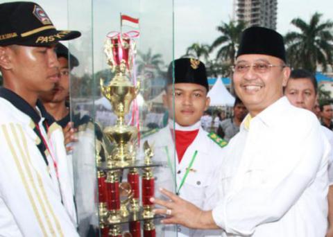 SMKN 3 Medan Juara Umum Lomba Terampil Paskhaskibra