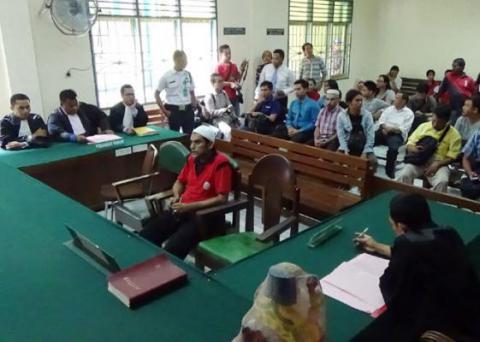 Terdakwa Utama Penyiksaan PRT di Medan, Syamsul Anwar Diadili