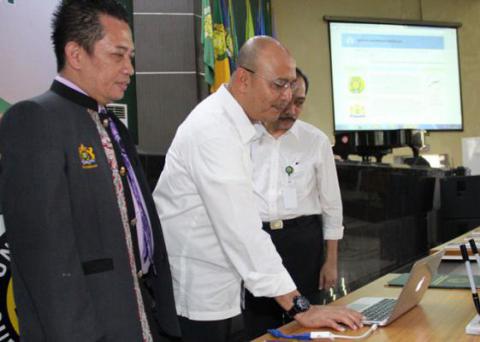 Walikota Medan Launching Program Digital Sekolah