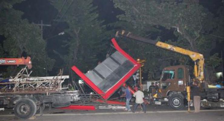 3 Baliho dan 9 Mini Billboard Dibongkar