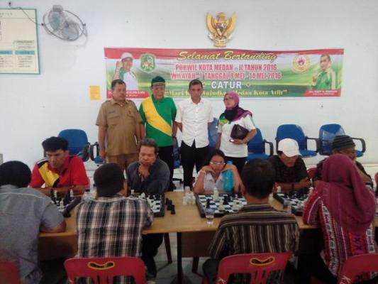 40 Pecatur Meriahkan Porwil Kota Medan
