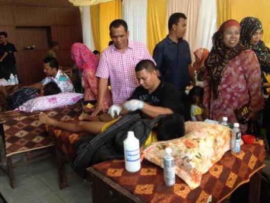 Bakti Peduli, DPD Perindo Binjai Gelar Khitanan Masal 