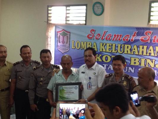 Berani Duel dengan Bandar Narkoba, BNNK Binjai Berikan Penghargaan kepada Wak Ong