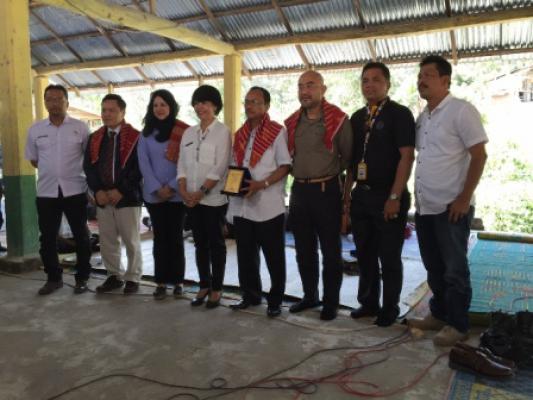 Building Resilient Communities Desa Perbaji Kabupaten Karo Diresmikan 