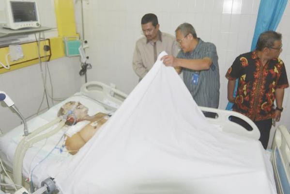 Dua Korban Awan Panas Sinabung Hingga Kini Masih Kritis