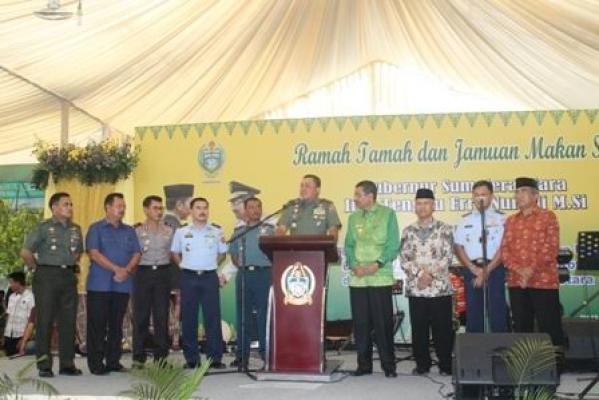 Erry Nuradi Gelar Syukuran di Rumah Dinas Gubsu