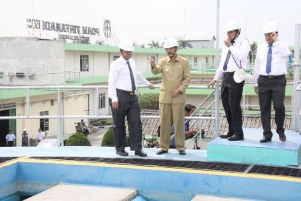 Erry Nuradi Harapkan Defisit Air Di Medan Tertanggulangi