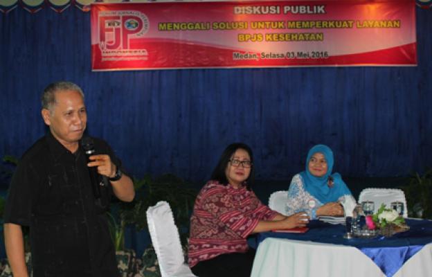 FJP Gelar Diskusi Publik Layanan BPJS