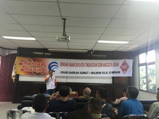 ORARI Sumut Menyelenggarakan UNAR di Medan