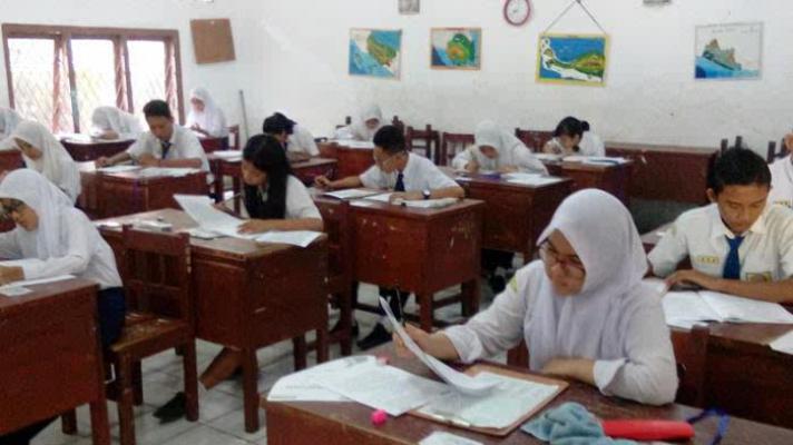 Hari Pertama UN SMP N 2 Medan Diikuti 404 Siswa
