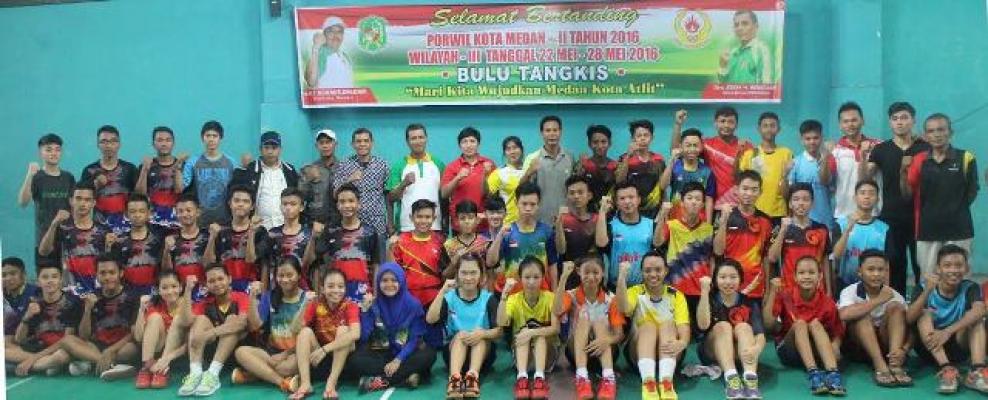 KONI Medan Apresiasi Peningkatan Jumlah Peserta Bulutangkis