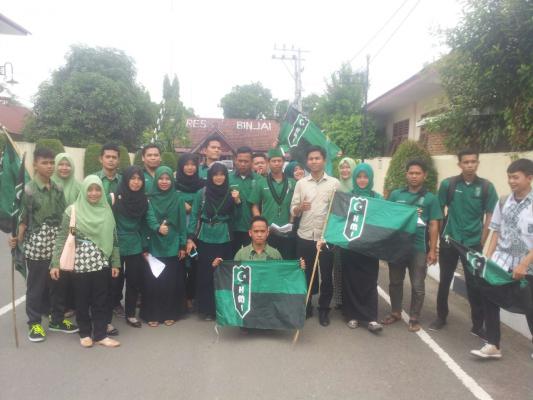 Kecam Pernyataan Pimpinan KPK, HMI Binjai Aksi Long March