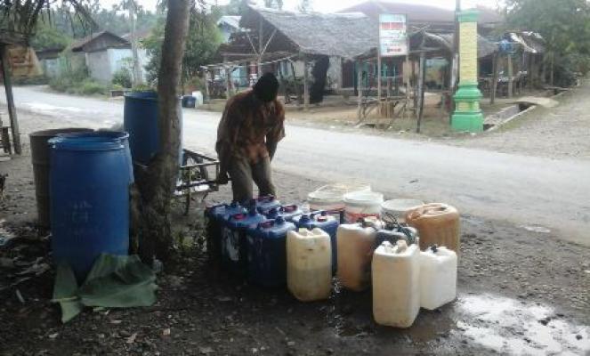 Krisis Air Bersih Landa Dua Kampung di Kabupaten Langkat 