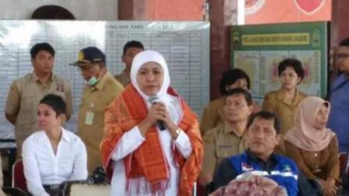 Menteri Sosial Berikan Santunan Kepada Korban Awan Panas Sinabung