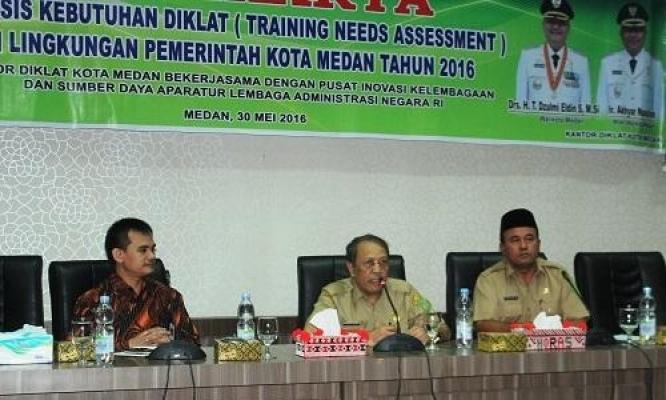 Pemko Medan Gelar Lokakarya Hasil Analisis Kebutuhan Diklat