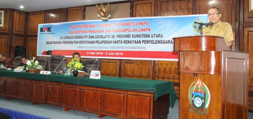 Pemprov Sumut Bentuk Tim Tindaklanjuti Rekomendasi KPK