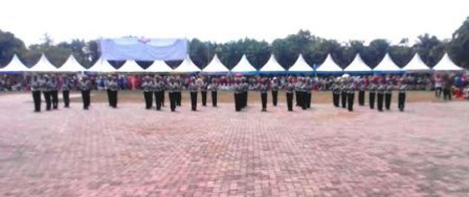 Polisi Cilik Meriahkan Hardiknas di Deli Serdang