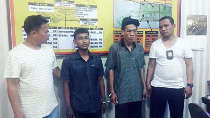 Polsek Helvetia Bekuk Dua Pencuri Kendaraan Bermotor