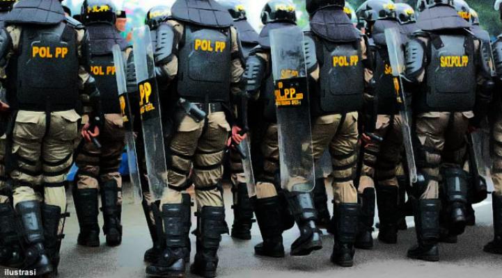 Preman Hantam Kepala Satpol PP Dengan Batu, Tak Terima Ditertibkan