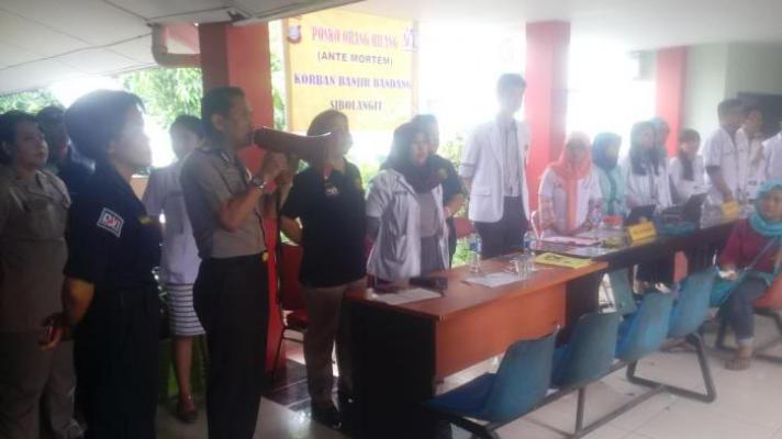 RS Bhayangkara Tegaskan Tak Ada Pungutan Apapun Kepada Korban Banjir Bandang Sibolangit