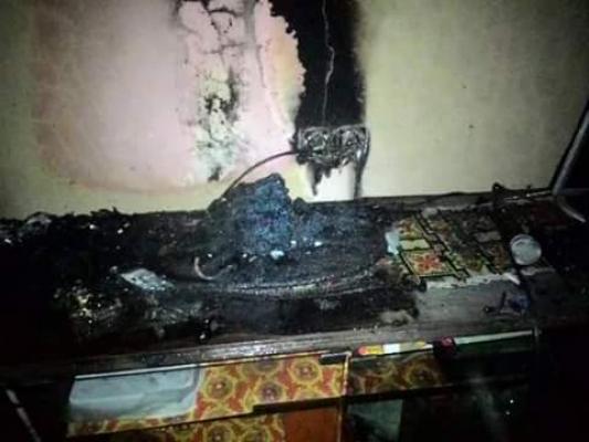 Rumah Kadis Pemuda dan Olahraga Binjai Nyaris Terbakar