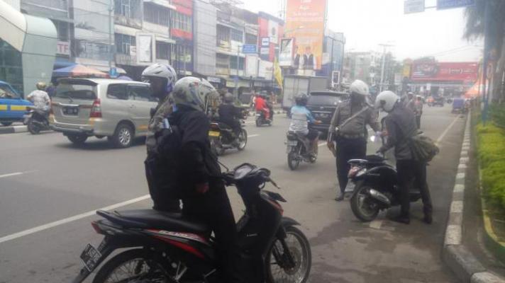 Satlantas Polresta Medan Keluarkan 3.181 Tilang Selama Operasi Patuh Toba 2016