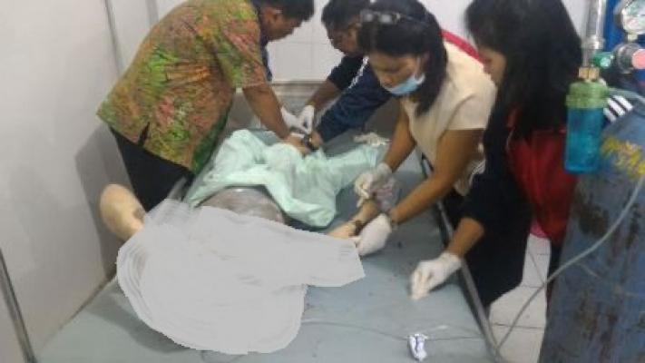Satu Korban Gunung Sinabung Terpaksa Diamputasi