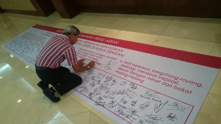 Wakil Menteri Luar Negeri Resmikan Situs Komunitas Peduli ASEAN