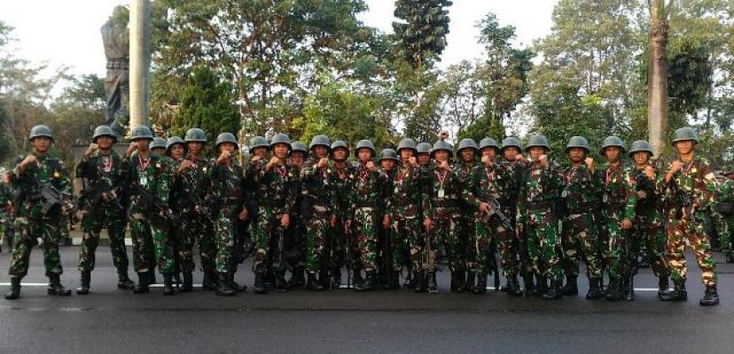 Yon Arhanudse 11/BS Raih Peringkat 7 pada Perlombaan Ton Tangkas di Bandung