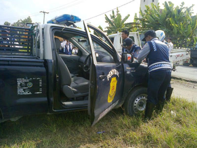 Dishub Deliserdang Razia Truk Galian C