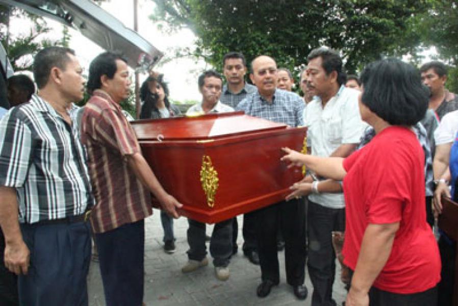 Suami Istri Tewas Terbakar di Medan