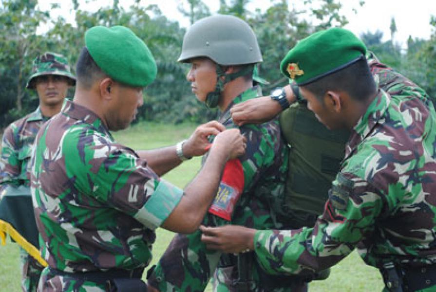 Latihan Pra Tugas Satgas Yonif 126/KC Pamtas RI-PNG Ditutup