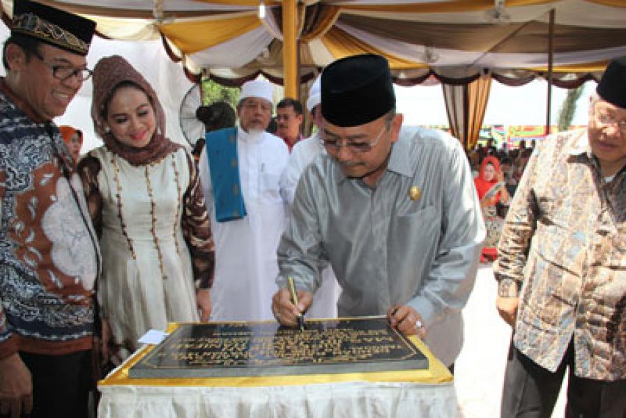 Walikota Medan Resmikan Masjid Al Istiqomah