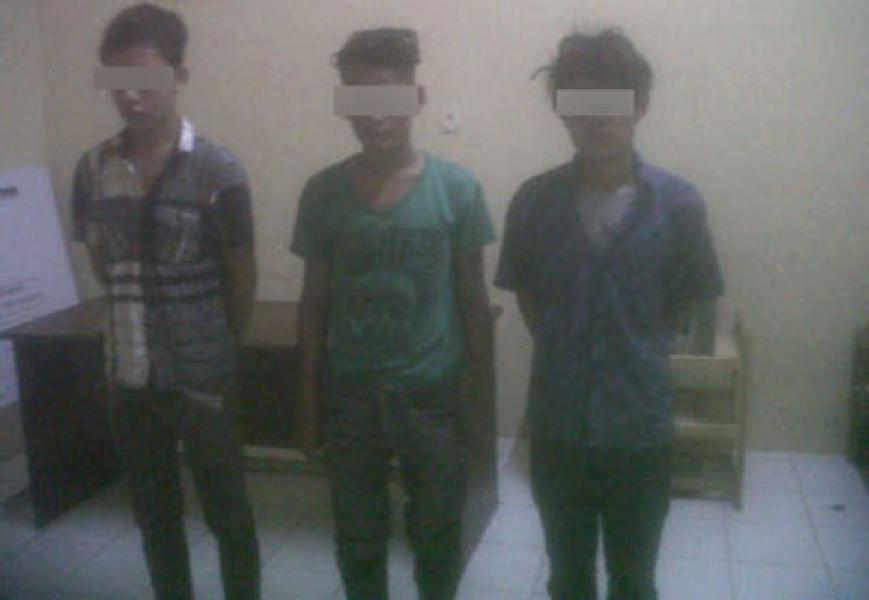 Curi Besi, Tiga Anak Helvet Nyangkut di Polsekta Medan Timur
