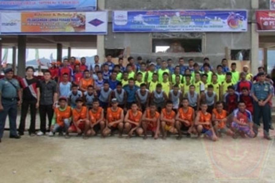 Lanal Sibolga Juara II Lomba Perahu Naga