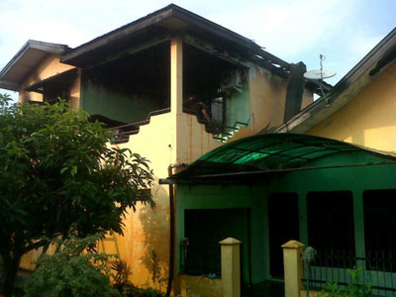 Rumah Pensiunan Imigrasi Terbakar di Medan