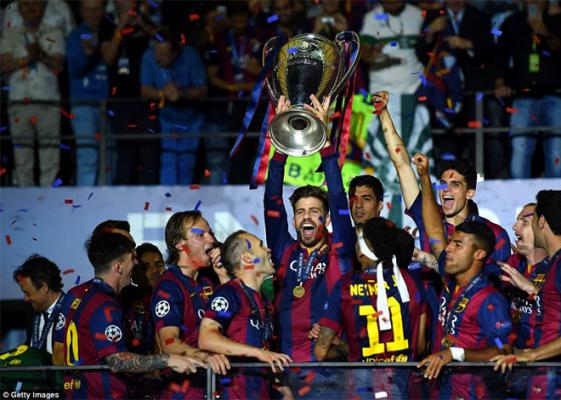 Kalahkan Juventus, Barcelona Juara Liga Champion